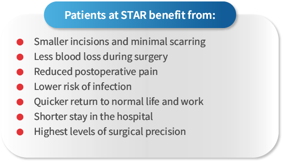 star hospital patients benefit from robotic